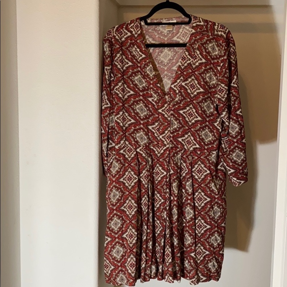Printed Tunic Top
